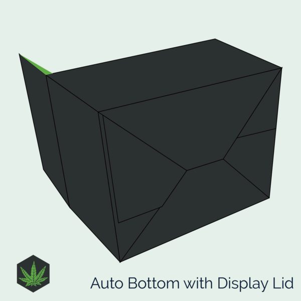 printed Auto Bottom Display packing