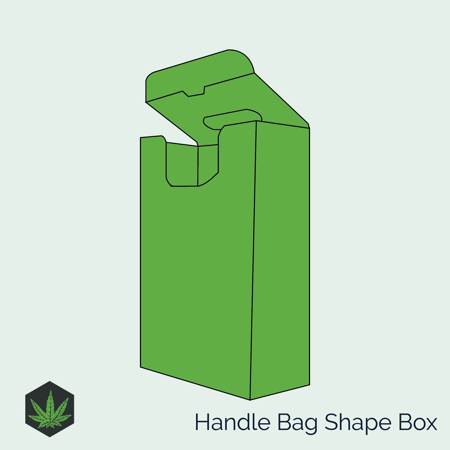 Handle Bag Shape packaging