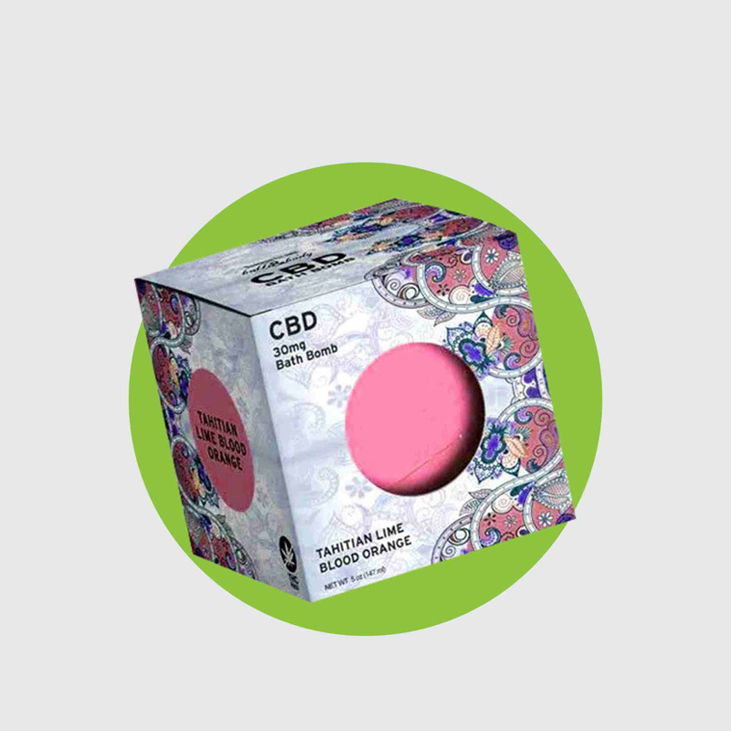 CBD Bath Bomb Packing